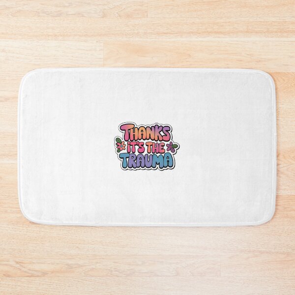 Item preview, thanks its the trauma life quote sticker design designed and sold by flutterfinds.