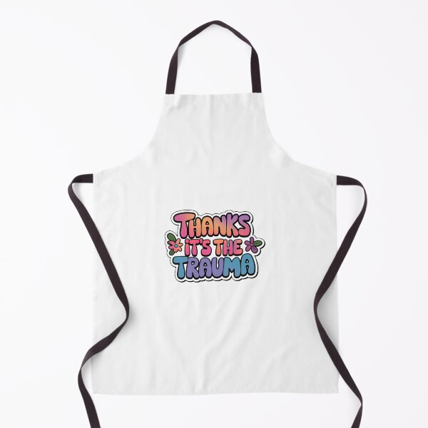 Item preview, thanks its the trauma life quote sticker design designed and sold by flutterfinds.