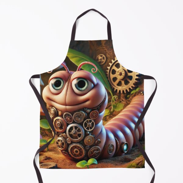 Item preview, Steampunk Earthworm designed and sold by Sillytoe.