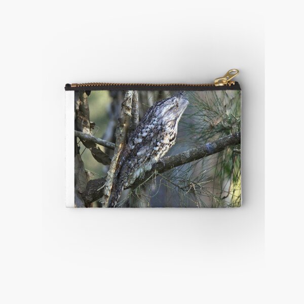 Item preview, Tawny Frogmouth camouflaged on a branch in a tree designed and sold by BirdsAlive.