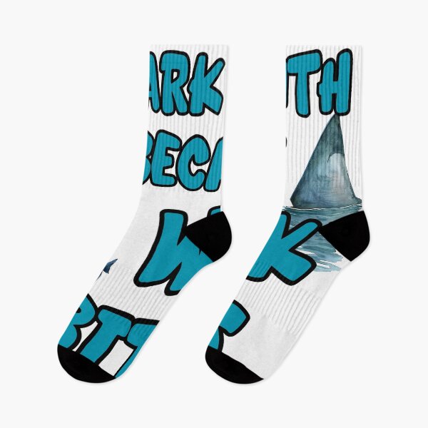 Item preview, SHARK MONTH BECAUSE A WEEK JUST BITES designed and sold by SellingStuff91.
