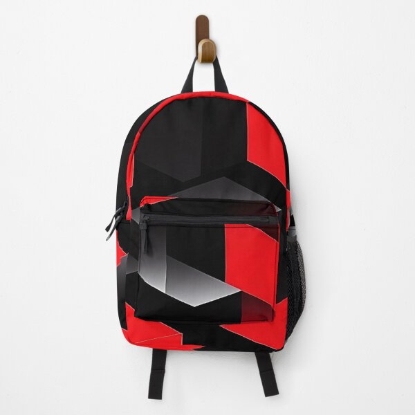 Item preview, Red and Black Geometric Pattern - Optical Puzzle designed and sold by HausKatz.