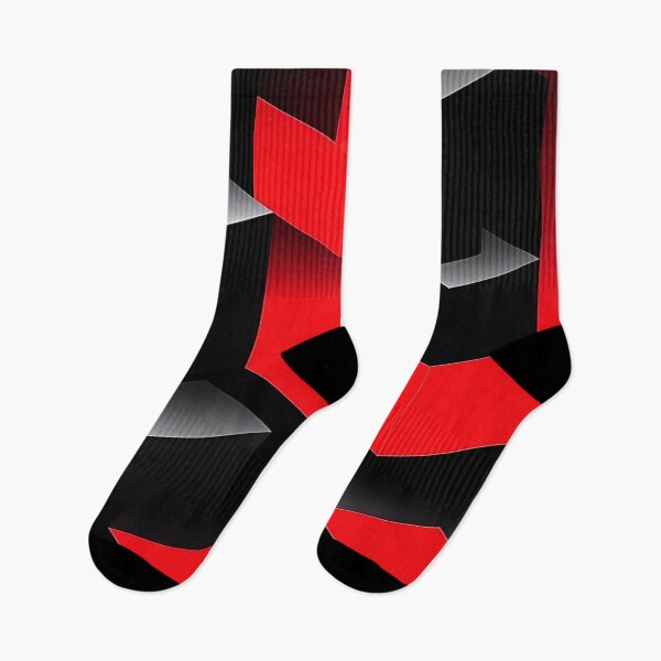 Item preview, Red and Black Geometric Pattern - Optical Puzzle designed and sold by HausKatz.