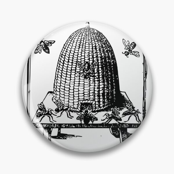 Item preview, Antique Beehive designed and sold by BlueSpecsStudio.