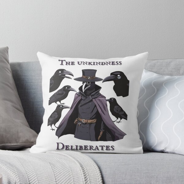 Item preview, The unkindness deliberates -  Raven Plague Doctor designed and sold by PitchBlackIcon.