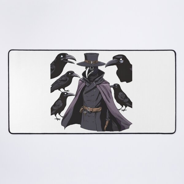Item preview, The unkindness deliberates - Raven Plague Doctor designed and sold by PitchBlackIcon.