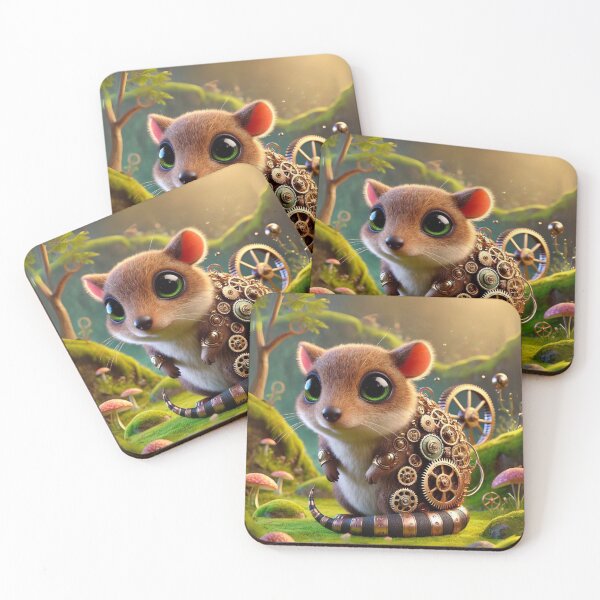 Item preview, Steampunk Eastern Barred Bandicoot designed and sold by Sillytoe.