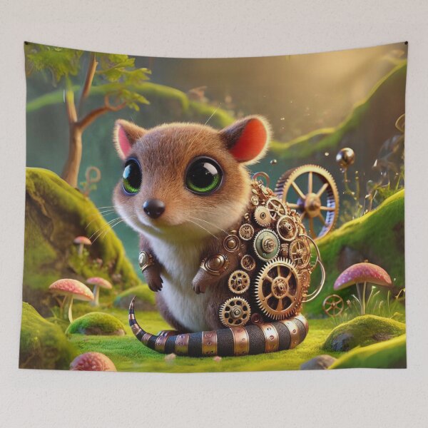 Item preview, Steampunk Eastern Barred Bandicoot designed and sold by Sillytoe.