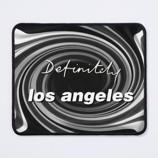 Item preview, Black and White Los Angeles Oasis swirl designed and sold by BritTops.
