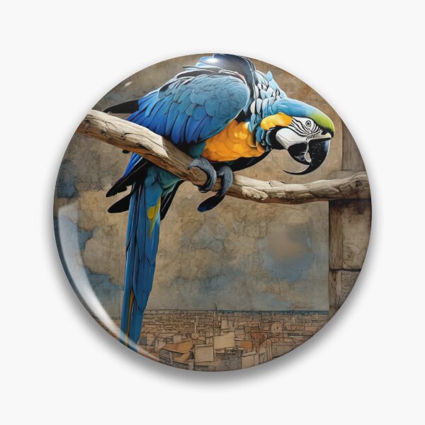 Item preview, Blue Macaw designed and sold by Alma Lee.