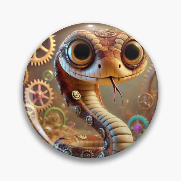 Item preview, Steampunk Eastern Brown Snake designed and sold by Sillytoe.