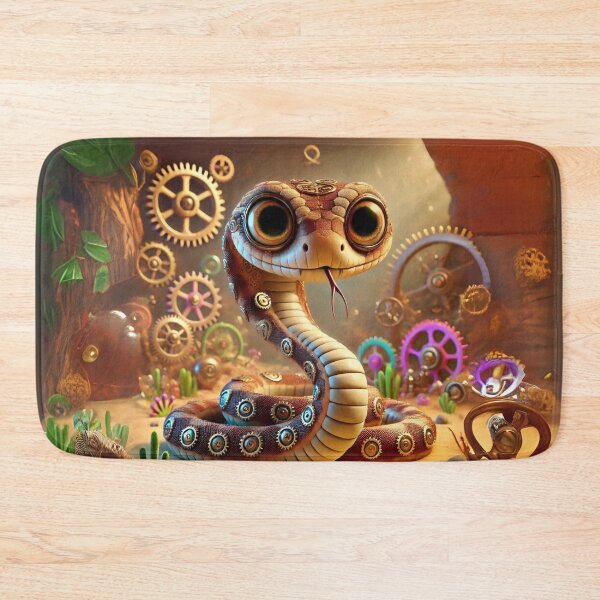 Item preview, Steampunk Eastern Brown Snake designed and sold by Sillytoe.