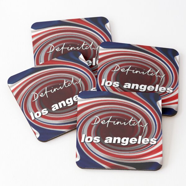 Item preview, Red White and Blue Los Angeles Oasis swirl designed and sold by BritTops.