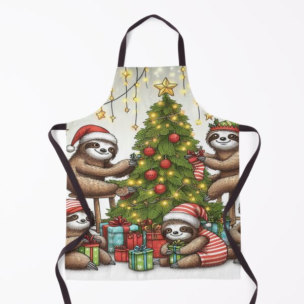 Item preview, Christmas Sloths with gifts,RBCozyHolidays,CozyHolidays designed and sold by Expressions-Sel.