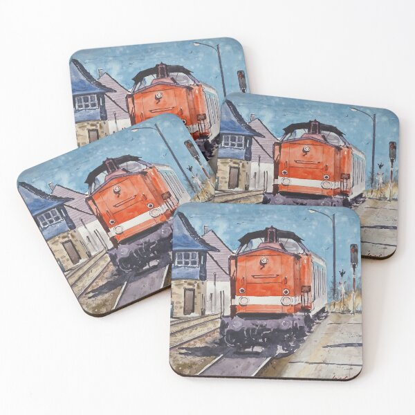 Item preview, Locomotora roja designed and sold by jadlart.