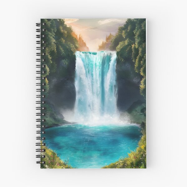 Item preview, Gorgeous Waterfall in the Rain Forest designed and sold by Idea-Artwork.