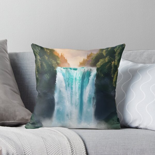 Item preview, Gorgeous Waterfall in the Rain Forest designed and sold by Idea-Artwork.