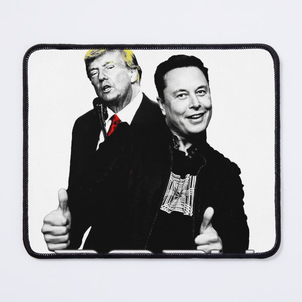 Item preview, Dark Maga Elon and Trump designed and sold by RWBTruth.