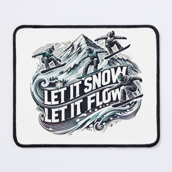 Item preview, Let It Snow, Let It Flow designed and sold by emcreativeprds.
