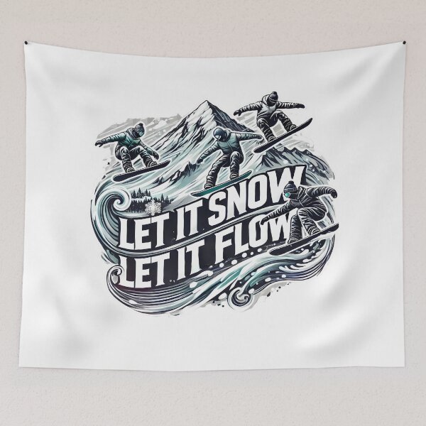 Item preview, Let It Snow, Let It Flow designed and sold by emcreativeprds.
