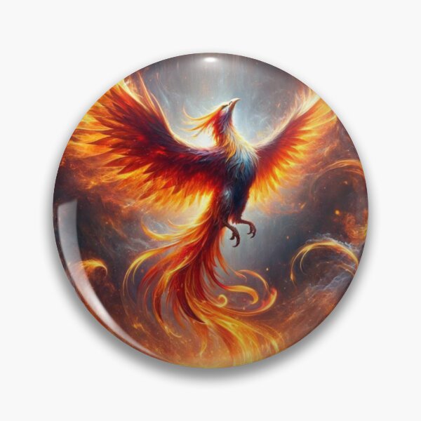 Item preview, Phoenix Rising - Symbol of Rebirth and Transformation designed and sold by Te-Ane.