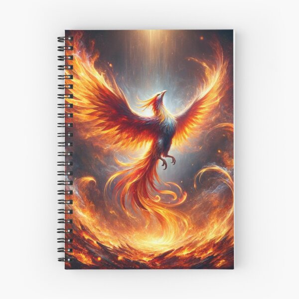 Item preview, Phoenix Rising - Symbol of Rebirth and Transformation designed and sold by Te-Ane.