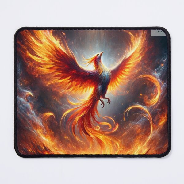 Item preview, Phoenix Rising - Symbol of Rebirth and Transformation designed and sold by Te-Ane.