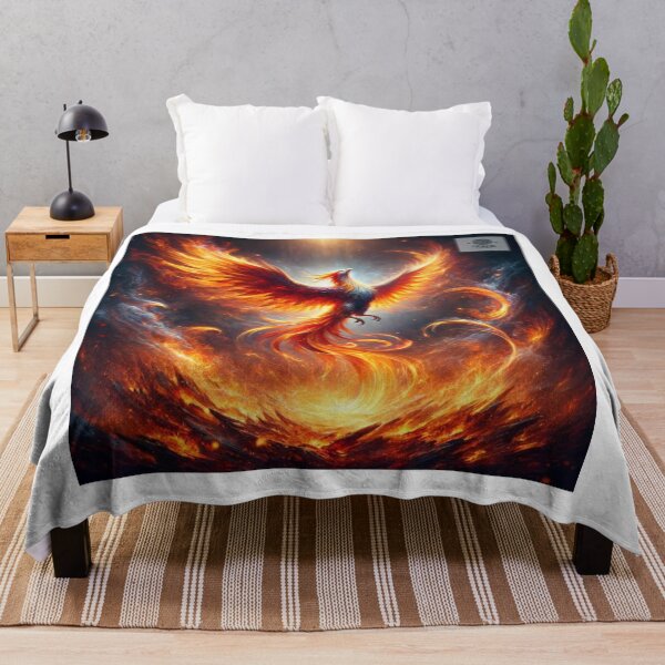 Item preview, Phoenix Rising - Symbol of Rebirth and Transformation designed and sold by Te-Ane.