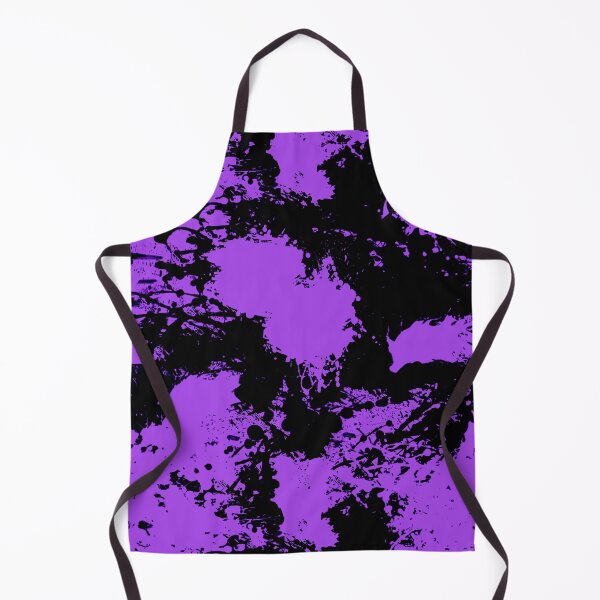 Item preview, Abstract Paint Splatter Purple and Black designed and sold by Jessica Erin.