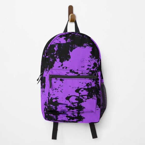 Item preview, Abstract Paint Splatter Purple and Black designed and sold by Jessica Erin.