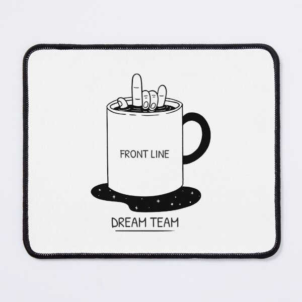 Item preview, funny client facing front line worker designed and sold by RepYourLook.