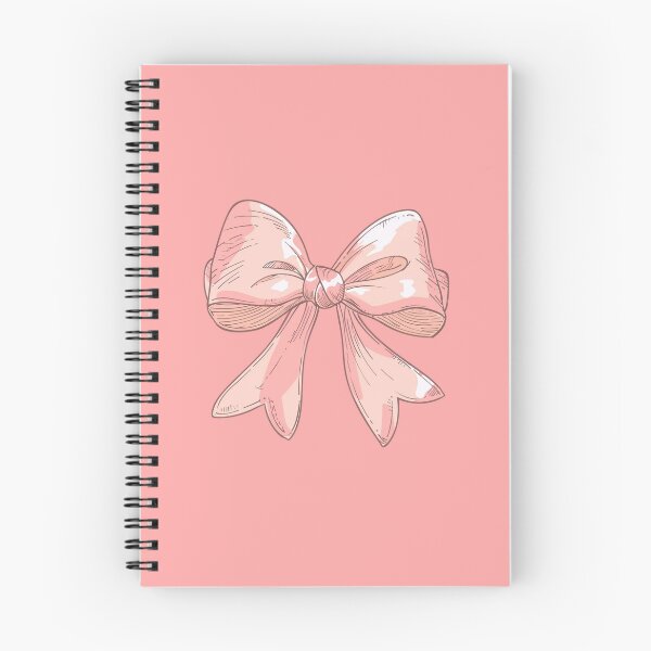 Item preview, Coquette Pastel Pink Bow Ribbon Drawing designed and sold by Dollette Heaven.