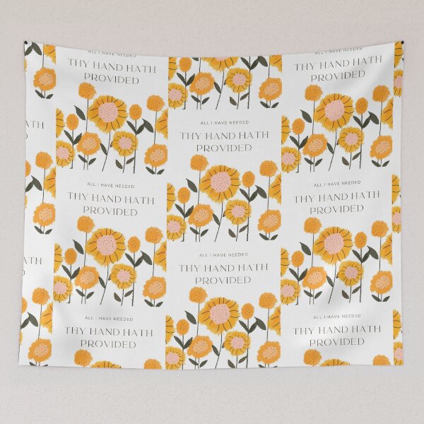 Item preview, Thy Hand Provides Whimsical Sunflower designed and sold by MochaMeli.