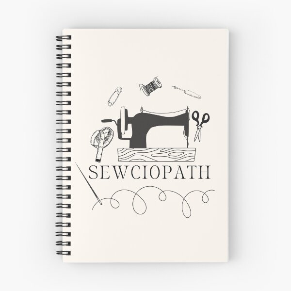 Item preview, Sewciopath - Vintage Sewing Machine - Funny Sewing Lover Gift Idea designed and sold by Wiss2Arts.