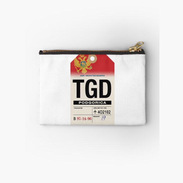 Item preview, Podgorica (TGD) Montenegro Airline Luggage Tag designed and sold by travelwitheric.