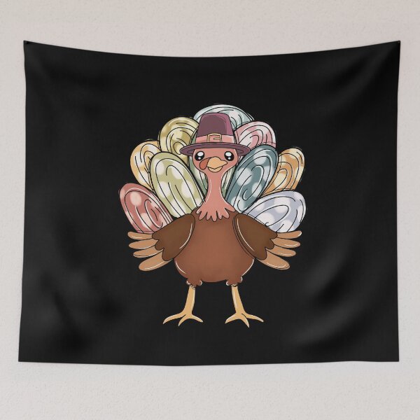 Item preview, Thankful Grateful Blessed Turkey Funny Happy Thanksgiving designed and sold by smartrocket.
