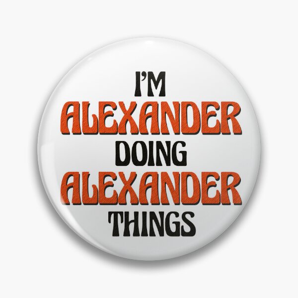 Artikelvorschau, Ich bin Alexander und mache Alexander-Sachen entworfen und verkauft von Oussinc.