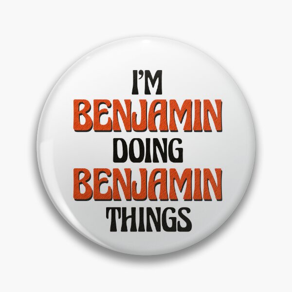 Item preview, I'm Benjamin Doing Benjamin Things designed and sold by Oussinc.