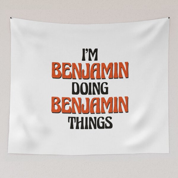 Item preview, I'm Benjamin Doing Benjamin Things designed and sold by Oussinc.