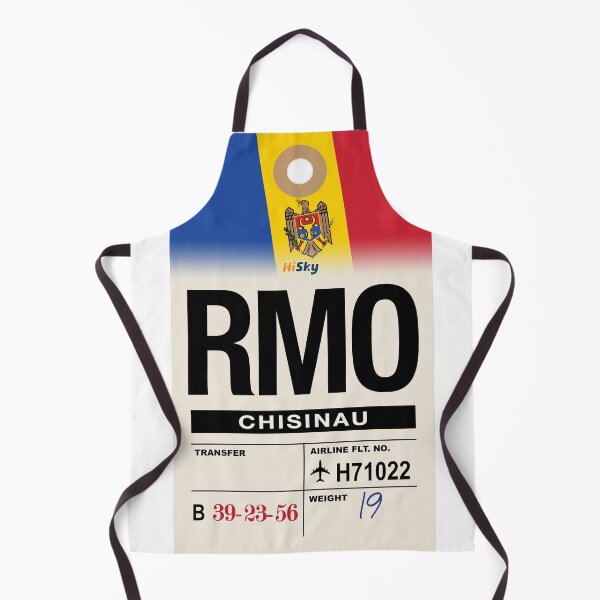 Item preview, Chisinau (RMO) Moldova Airline Luggage Tag designed and sold by travelwitheric.