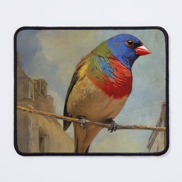Item preview, Painted Bunting on city watch designed and sold by Alma Lee.