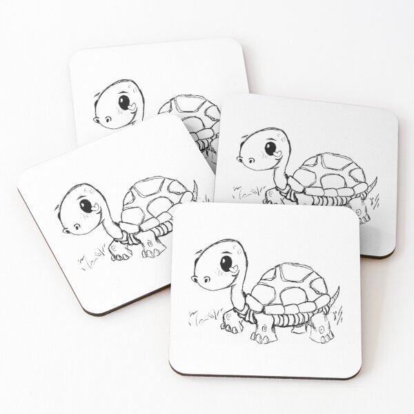 Item preview, Tortle Sketch  designed and sold by MyBottomShelf.