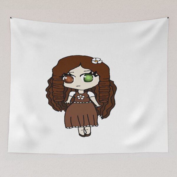 Item preview, Beautiful Chibi With Curly Hair designed and sold by Rainbowland123.