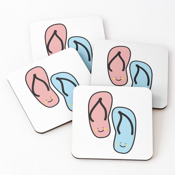 Item preview, Cute flip flop slippers designed and sold by fluffyfamcraft.