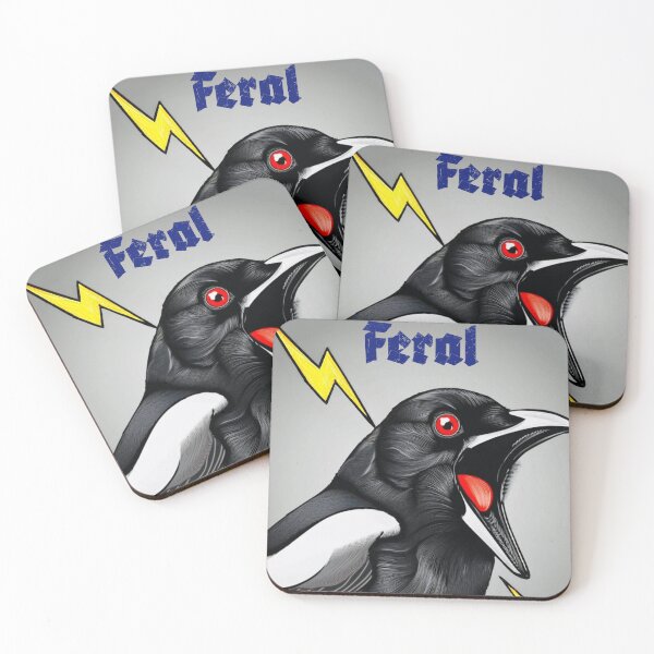 Item preview, Feral Bird designed and sold by TheCussnWolf.