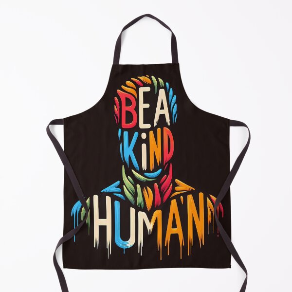 Item preview, be a kind human, typography designed and sold by maxmaj.