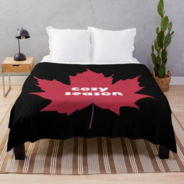 Item preview, Cozy season crimson red maple leaf designed and sold by Artistic  Touch.