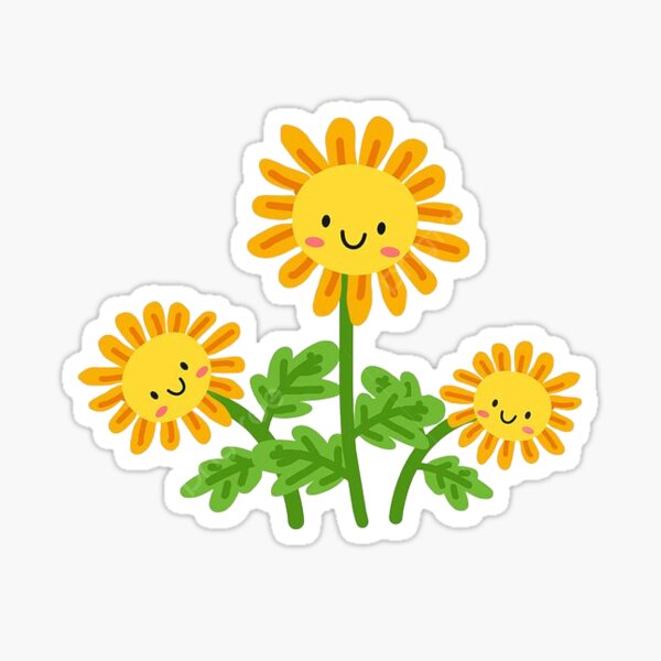 Item preview, Smiling sunflowers designed and sold by HappyHub03.