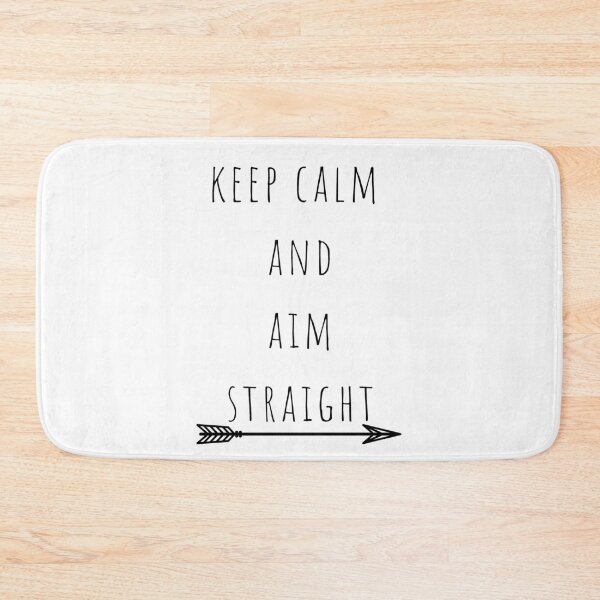 Item preview, Keep calm and aim straight designed and sold by Oreo2020 Creations.