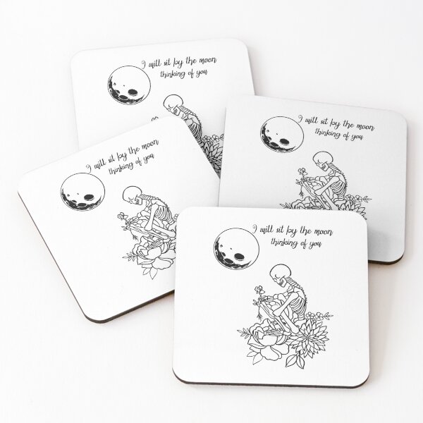 Item preview, Sitting by the Moon designed and sold by Cursed By Moonlight.